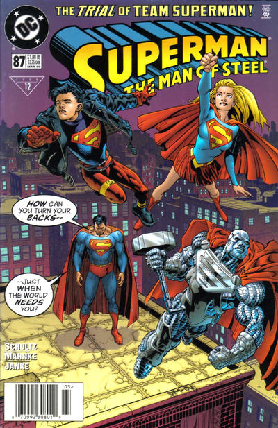 Superman: The Man of Steel #87