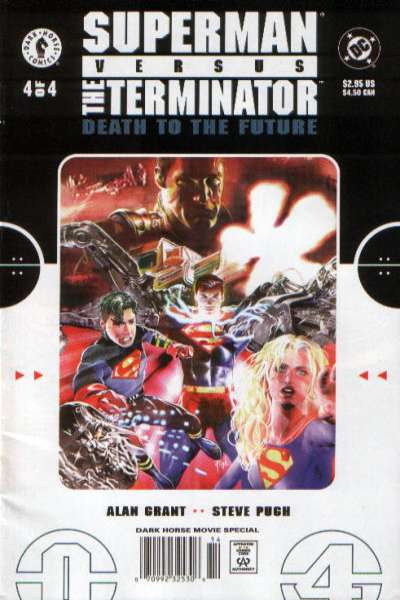 Superman vs. the Terminator: Death to the Future #4
