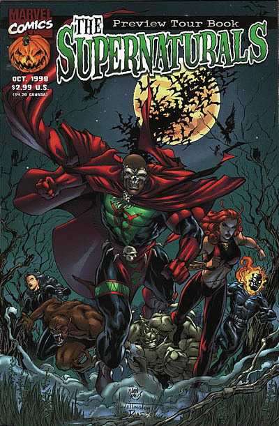 Supernaturals 1998 Series Preview Tour Book #1