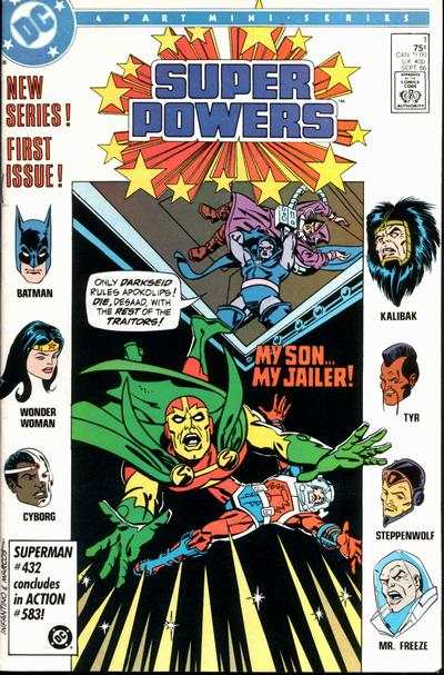 Super Powers 1986 Series #1