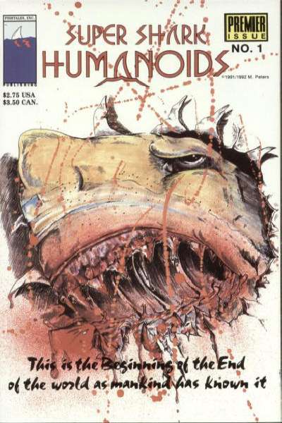 Super Shark Humanoids #1