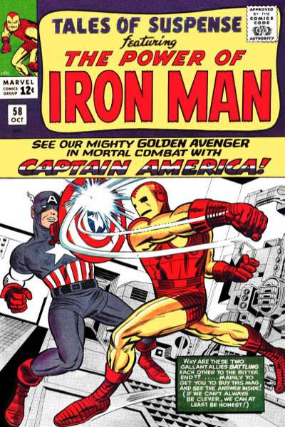 Tales of Suspense 1959 Series #58