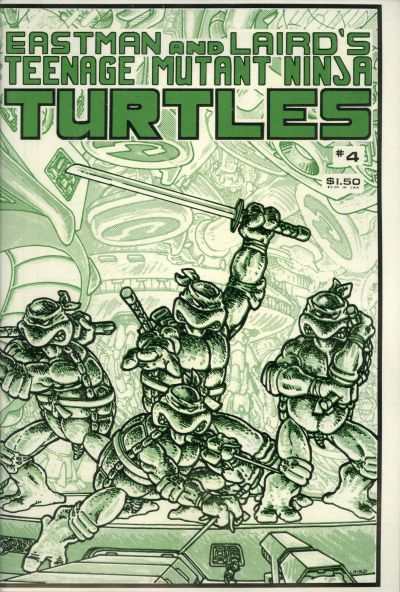 Teenage Mutant Ninja Turtles 1984 Series #4