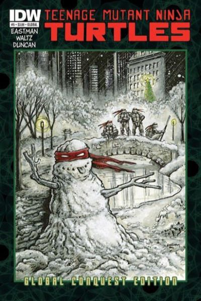 Teenage Mutant Ninja Turtles 2011 Series Global Conquest Variant #5