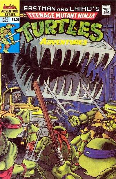 Teenage Mutant Ninja Turtles Adventures 1989 Series #2