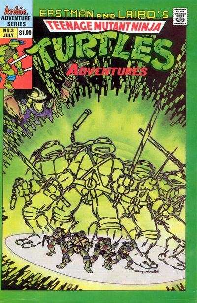 Teenage Mutant Ninja Turtles Adventures 1989 Series #3