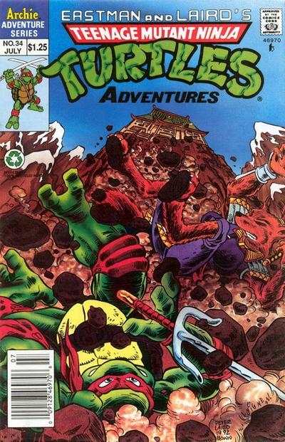 Teenage Mutant Ninja Turtles Adventures 1989 Series #34