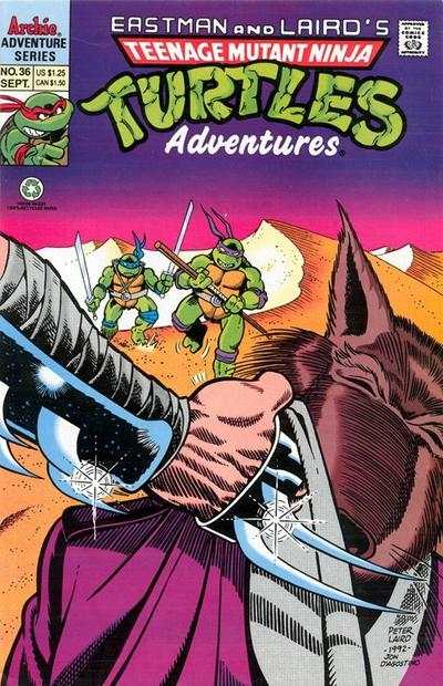 Teenage Mutant Ninja Turtles Adventures 1989 Series #36