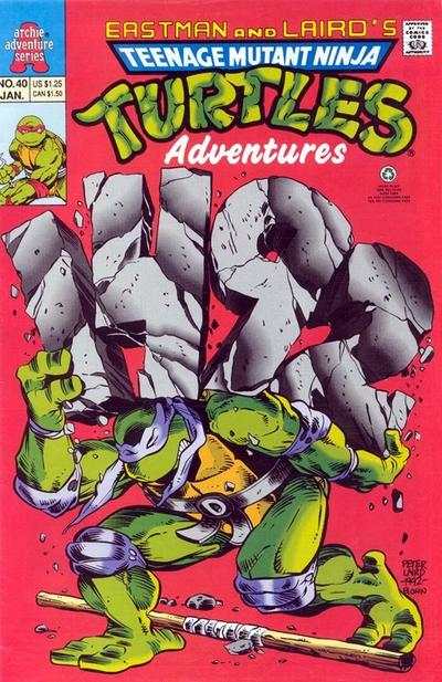 Teenage Mutant Ninja Turtles Adventures 1989 Series #40