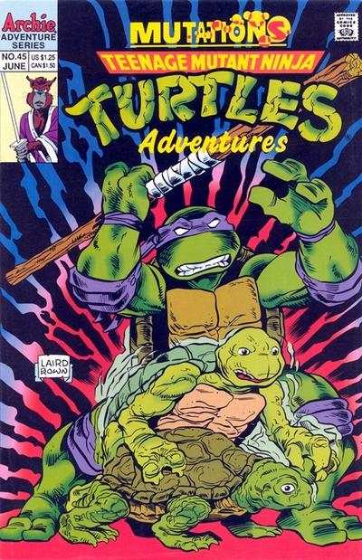 Teenage Mutant Ninja Turtles Adventures 1989 Series #45