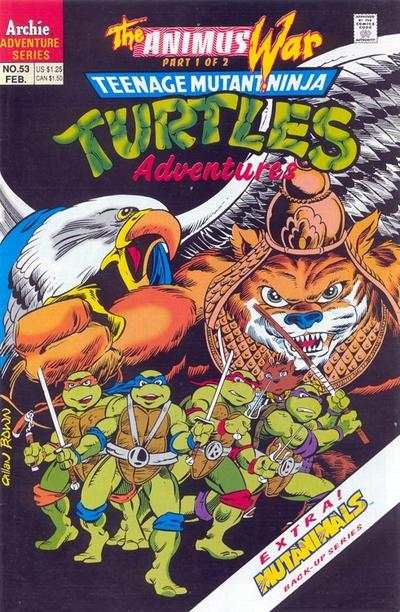 Teenage Mutant Ninja Turtles Adventures 1989 Series #53