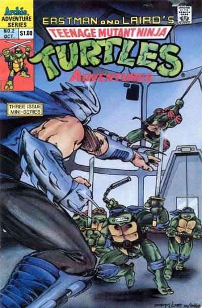 Teenage Mutant Ninja Turtles Adventures Aug 1988 Series #2