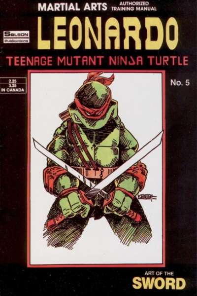 Teenage Mutant Ninja Turtles Authorized Martial Arts Training Manual #5