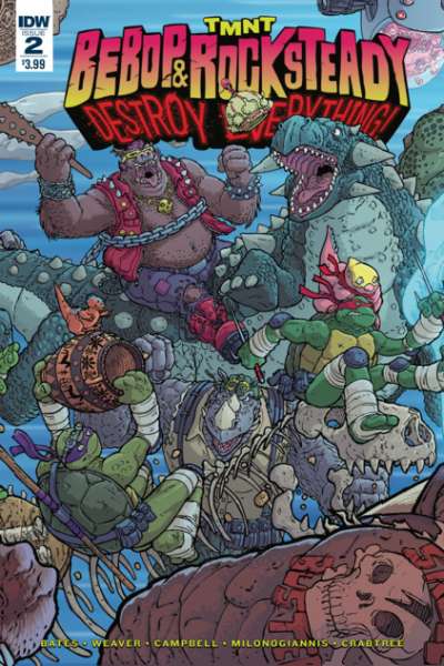 Teenage Mutant Ninja Turtles Bebop & Rocksteady Destroy Everything #2