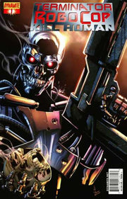 Terminator/Robocop: Kill Human Lau cover #1