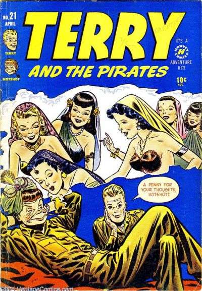 Terry and the Pirates 1947 Series #21