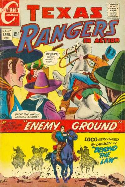 Texas Rangers in Action #77