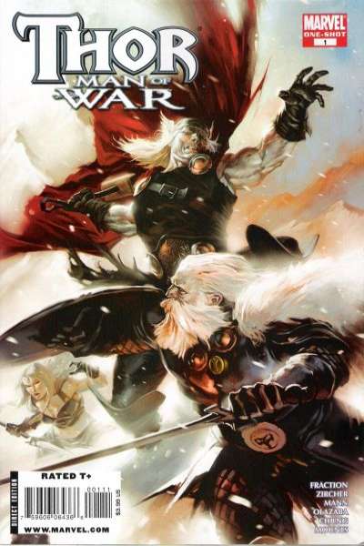 Thor 2007 Series Man of War #1