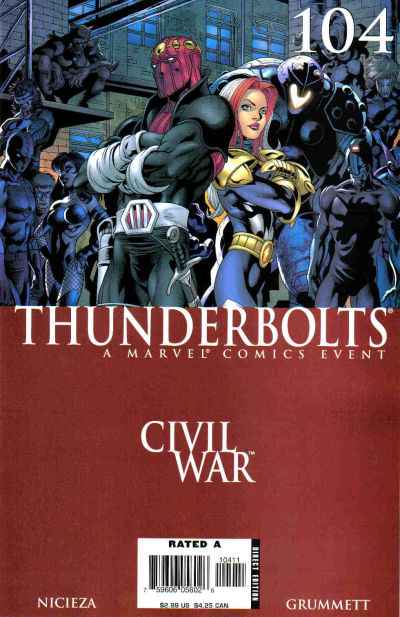 Thunderbolts 2006 Series #104