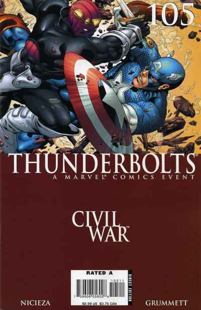 Thunderbolts 2006 Series #105