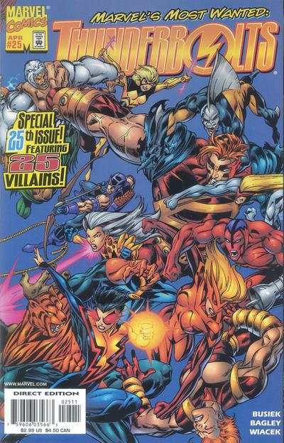 Thunderbolts 1997 Series #25