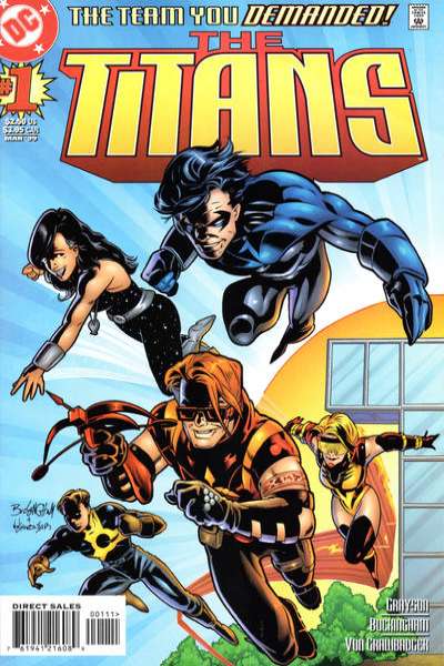 Titans 1999 Series Left-Side cover #1