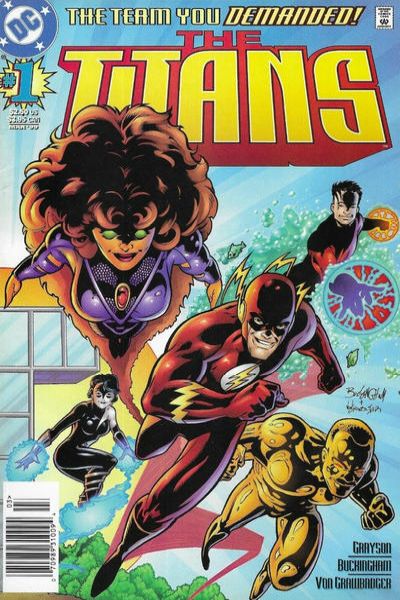 Titans 1999 Series Right-Side Newsstand #1