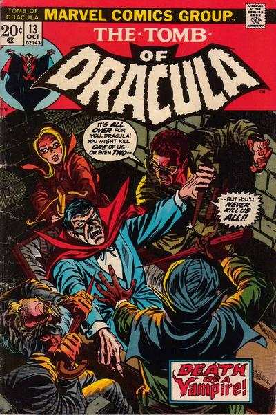 Tomb of Dracula 1972 Series #13