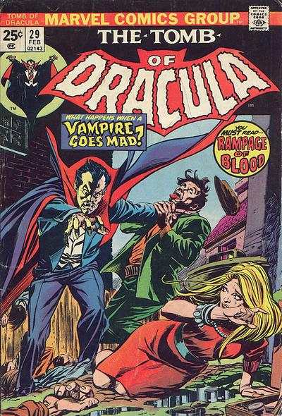 Tomb of Dracula 1972 Series #29