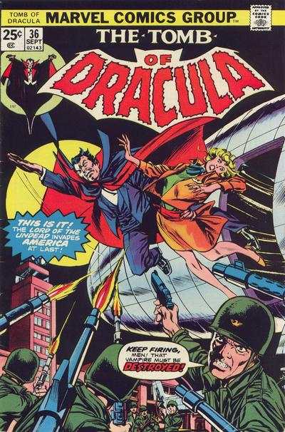 Tomb of Dracula 1972 Series #36