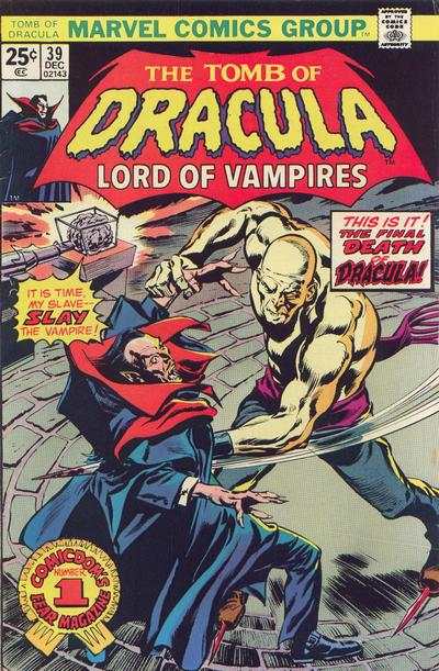 Tomb of Dracula 1972 Series #39