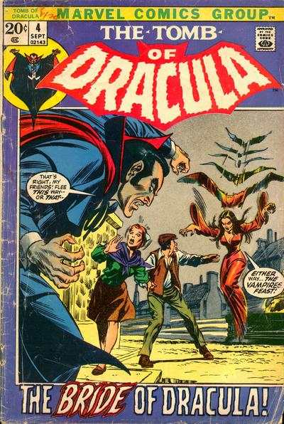 Tomb of Dracula 1972 Series #4