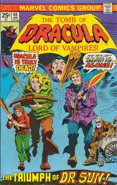 Tomb of Dracula 1972 Series #40