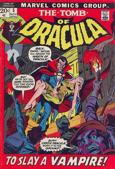 Tomb of Dracula 1972 Series #5