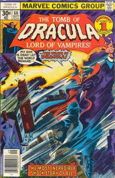 Tomb of Dracula 1972 Series #60