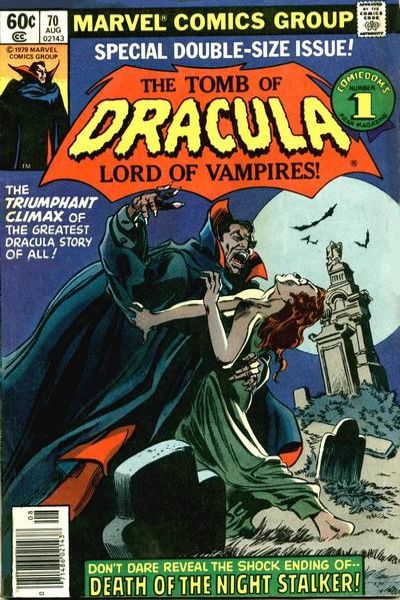 Tomb of Dracula 1972 Series #70