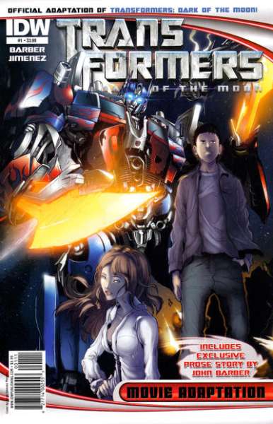 Transformers Dark of the Moon Movie Adaptation #1