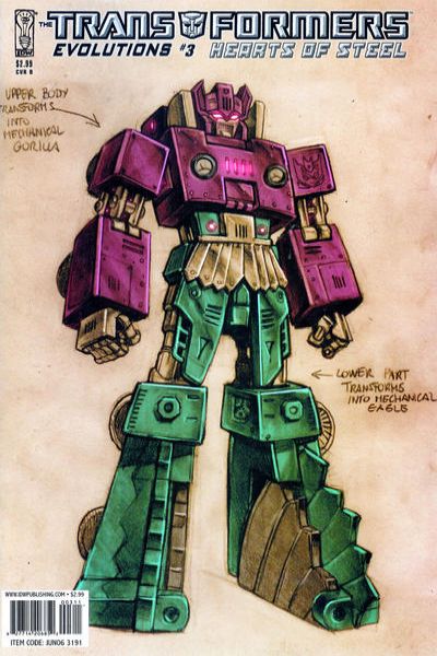 Transformers: Evolutions: Hearts of Steel #3