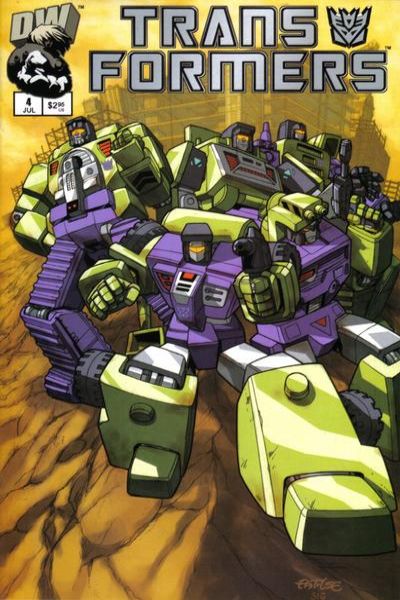 Transformers: Generation 1 2002 Series Decepticon cover #4