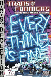 Transformers: More Than Meets the Eye 2012 Series Milne cover #35