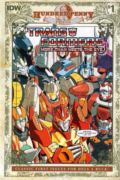 Transformers: More Than Meets the Eye 2012 Series Hundred Penny Press #1