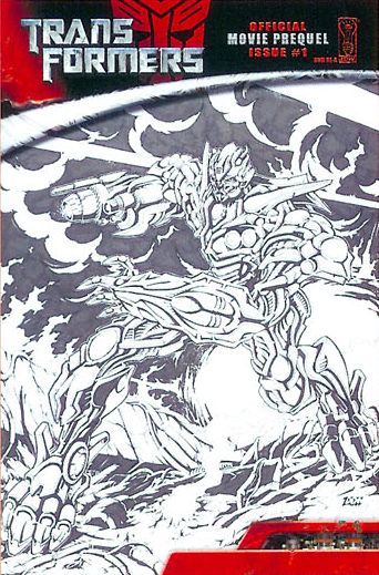 Transformers: Official Movie Prequel Sketch Variant #1