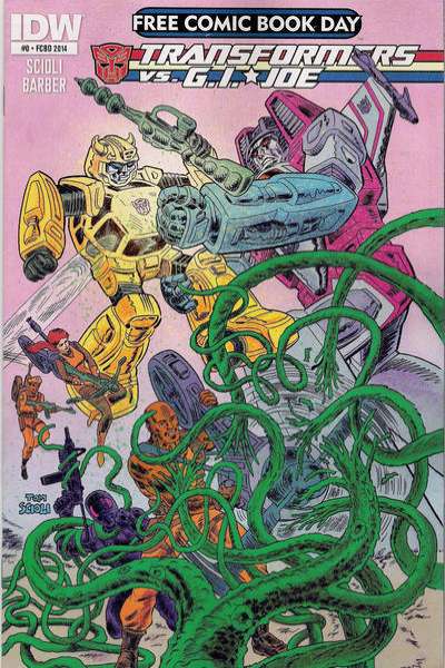 Transformers vs. G.I. Joe FCBD edition #0