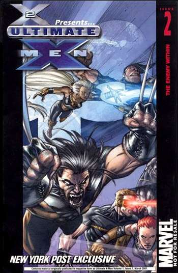 Ultimate X-Men 2001 Series N.Y. Post edition #2