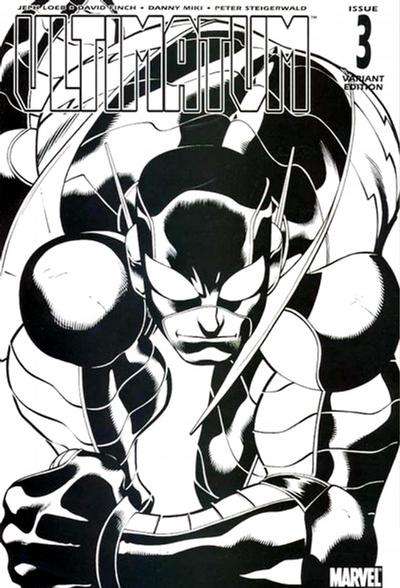 Ultimatum Black and White Variant #3