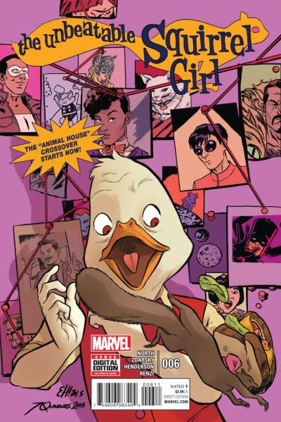 Unbeatable Squirrel Girl Dec 2015 Series #6