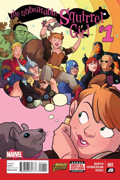 Unbeatable Squirrel Girl March 2015 Series #1