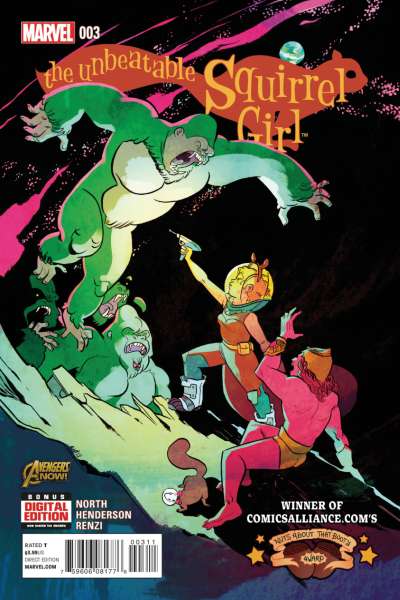 Unbeatable Squirrel Girl March 2015 Series #3