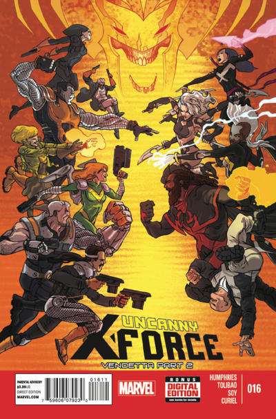 Uncanny X-Force 2013 Series #16