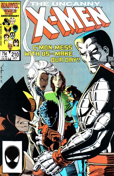 Uncanny X-Men 1981 Series #210